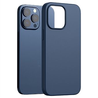 AZEADA siliconen telefoonhoesje voor iPhone 14 6,1 inch, kleurenserie telefoonbeschermende achterkant