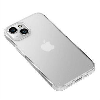 Voor iPhone 14 Crystal-Shield Series Anti-vingerafdruk telefoonhoes Valbestendige mobiele telefoonhoes