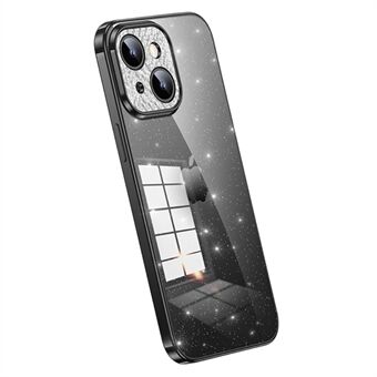 SULADA glitter telefoonhoesje voor iPhone 14, strass decor galvaniseren telefoon TPU hoes
