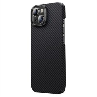 BENKS Voor iPhone 14 600D Kevlar Aramid Fiber Case Matte Koolstofvezel Textuur Magnetische Telefoon Cover