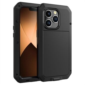 Allround bescherming telefoonhoes voor iPhone 14 Pro 6,1 inch, valbestendige schokbestendige achterkant met schermbeschermer van gehard glas