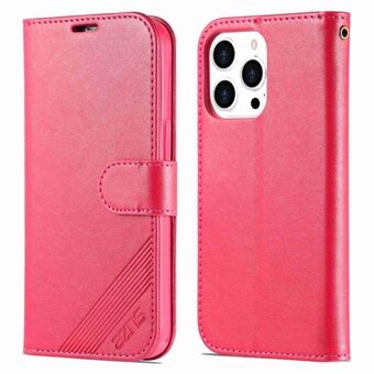 AZNS Flip Wallet Case Voor iPhone 14 Pro 6.1 inch Schokbestendig PU Leer Magnetische Sluiting Volledige Bescherming Telefoon Cover met Stand