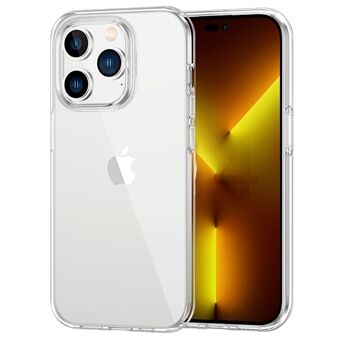 LEEU DESIGN Voor iPhone 14 Pro 6.1 inch Transparant Telefoonhoesje 1.2mm Anti-vergeling Drop-proof TPU Cover