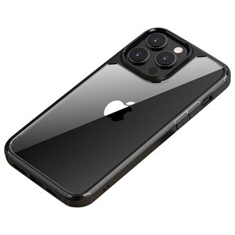Voor iPhone 14 Pro 6.1 inch Soft TPU Bumper Hard PC Back Case Drop-proof Bescherming Telefoon Cover: