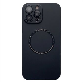 Voor iPhone 14 Pro Case Slim Phone Cover 0,8 mm rubberen schokbestendige pc-hoes met lensbeschermer