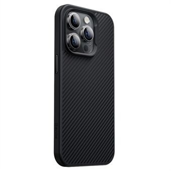 BENKS Voor iPhone 14 Pro Matte Telefoon Case 600D Kevlar Aramidevezel + TPU + PC Valbescherming Magnetische Cover