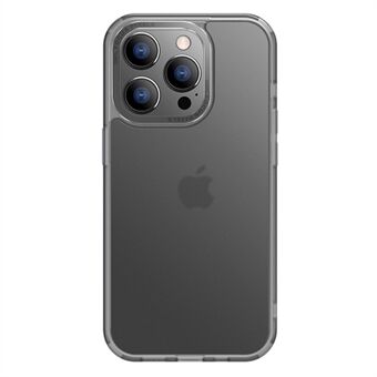 X-LEVEL voor iPhone 14 Pro Matte telefoonhoes Metalen lensframe TPU + pc-telefoonbeschermhoes