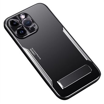 Telefoonhoes van TPU+aluminiumlegering voor iPhone 14 Pro Anti-drop Kickstand Back Cover