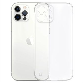 Voor iPhone 14 Plus Hard PC Transparante Warmteafvoer Precieze Uitsparing Glanzende Beschermende Telefoon Case Achterkant: