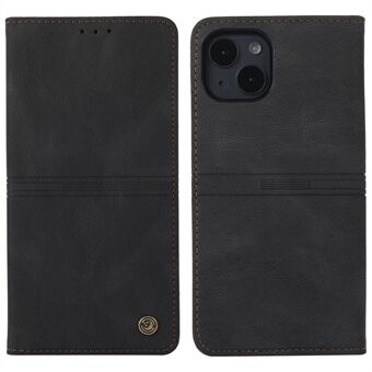 Voor iPhone 14 Plus Dream Series Magnetische Auto-geabsorbeerde Telefoon Case PU Leer Schokbestendig TPU Shell Stand Flip Wallet Cover: