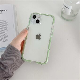 Voor iPhone 14 Plus Luminous Noctilucent Phone Case Drop-proof beschermende TPU Back Cover