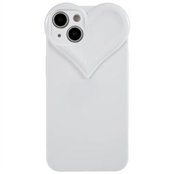 Hartvormige camerabescherming telefoonhoes voor iPhone 14 Plus, anti-vingerafdruk TPU anti-stof mobiele telefoonhoes