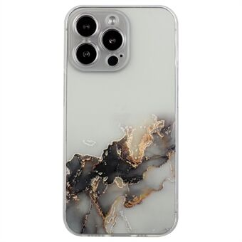 Embossing Marble Pattern Case voor iPhone 14 Pro Max 6,7 inch, lichtgewicht anti-shock TPU mobiele telefoonhoes