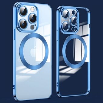 Ultra Slim Phone Case voor iPhone 14 Pro Max 6.7 inch Magnetisch Opladen Anti-val Scratch Telefoon Achterkant met Lens Film