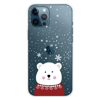 Voor iPhone 14 Pro Max Christmas Decor Design Phone Case Soft TPU Shockproof Pattern Printing Beschermhoes