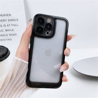 XUNDD Voor iPhone 14 Pro Max Niet-vergelend Clear TPU Back Cover Metalen Onafhankelijke Knoppen Telefoon Cover Ingebouwde Camera Lens Protector