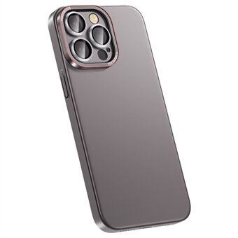 Harde pc-telefoonhoes voor iPhone 14 Pro Max, matte anti-vingerafdrukken antistofhoes met cameralensbeschermer