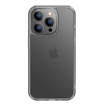 X-LEVEL voor iPhone 14 Pro Max Matte telefoonhoes Metalen lensframe TPU + pc-telefoonbeschermhoes