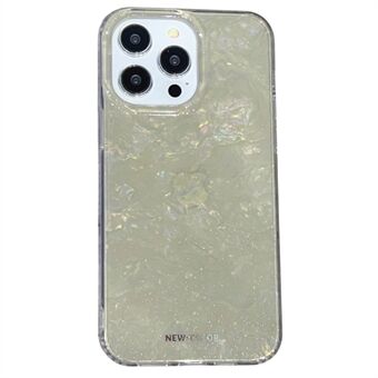 Voor iPhone 14 Pro Max IMD Shell Pattern Case TPU + PC Anti- Scratch telefoonhoes