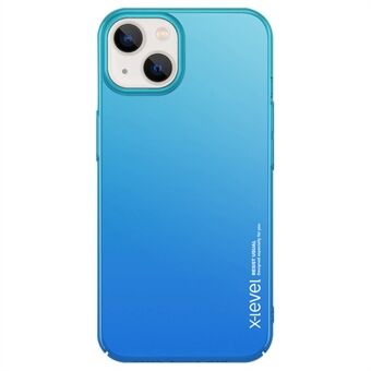 X-LEVEL voor iPhone 15 Plus Kleurrijke Serie Harde PC Hoesje Kleurverschil Schokbestendige Telefoonhoes