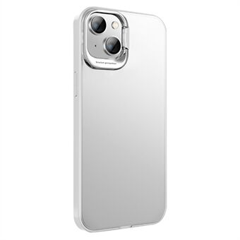 X-LEVEL Anti-val Beschermhoesje voor iPhone 15 Plus, Camera Frame Kickstand Matte PC+TPU telefoonhoesje.