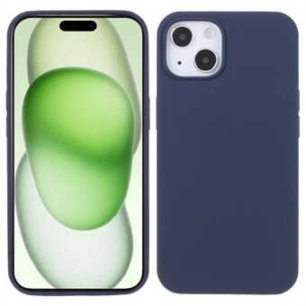 Siliconen telefoonhoesje voor iPhone 15 Plus case, mobiele telefoon achterkantbeschermer.