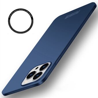 PINWUYO PC-serie voor iPhone 15 Pro PC-telefoonhoesje Mat telefoonhoesje met magnetische ringhouder