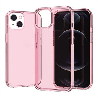Voor de iPhone 15 Pro Max Slim-Fit Hard Phone Case Clear PC + TPU Cell Phone Cover Shell.