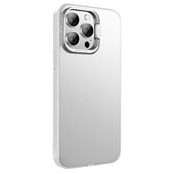 X-LEVEL PC+TPU telefoonhoesje voor iPhone 15 Pro Max, matcameraframe met kickstand achterkant