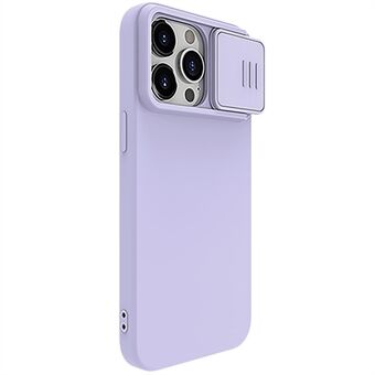 NILLKIN Voor iPhone 15 Pro Max Hoesje PC + Siliconen Schuifcamera Deksel Telefoonhoesje Compatibel met MagSafe