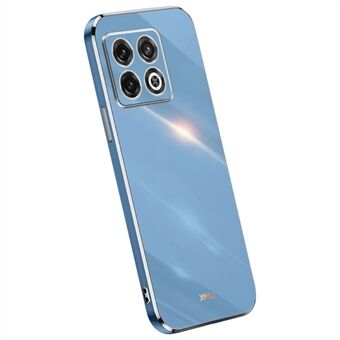 XINLI TPU-telefoonhoes voor OnePlus 10 Pro 5G, galvaniserende schokbestendige volledige cameralensbescherming