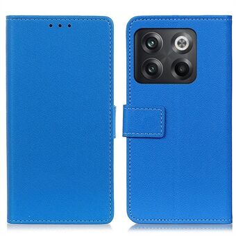 Voor OnePlus 10T 5G / ACE Pro 5G Portemonnee Stand PU Lederen Mobiele Telefoon Case All-round Bescherming Folio Flip Cover