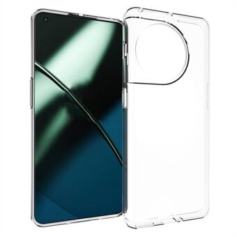 Voor OnePlus 11 5G Kristalhelder telefoonhoesje Valbescherming Zacht TPU Slim Fit Cover