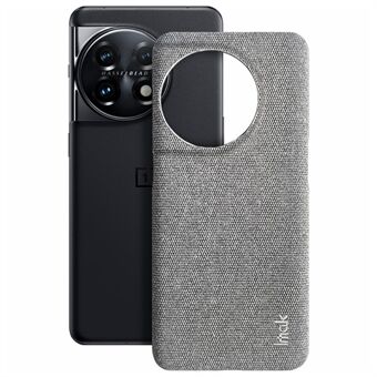 IMAK Ruiyi-serie telefoonhoesje met stoffen textuur voor OnePlus 11 5G, PU-leer + pc ultradunne beschermhoes