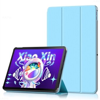 Voor Lenovo Tab M10 Plus (3e generatie) / Xiaoxin Pad 2022 10.6 inch Tri-fold Stand PU Lederen + TPU Krasbestendige Valbestendige Tablet Hoes Algehele Bescherming