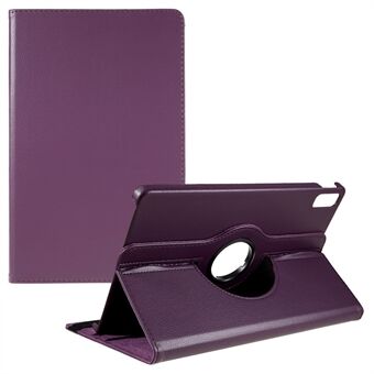 Voor Lenovo Tab P11 Gen 2 Rotary Tablet Case Stand PU Lederen Valbestendige Tablethoes met Elastische Band