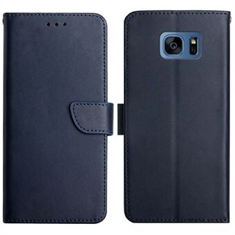 Voor Samsung Galaxy S7 Edge Nappa Textuur Case Anti-kras Anti-shock Portemonnee Lederen Telefoon Cover met Stand