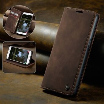 CASEME 013-serie Auto-geabsorbeerd lederen portemonnee telefoonhoesje voor Samsung Galaxy S7 SM-G930