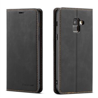 FORWENW Fantasy Series Silky Touch Leather Wallet Cover voor Samsung Galaxy A8 (2018)