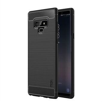 MOFI koolstofvezel textuur geborsteld TPU telefoonhoesje voor Samsung Galaxy Note9 N960