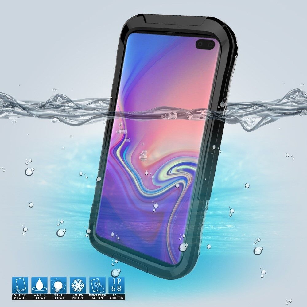 Wanorde Druif Intens 10 m onderwater waterdichte telefoonhoes voor Samsung Galaxy S10 Plus  vuil-/stof-/sneeuwbestendig hoesje
