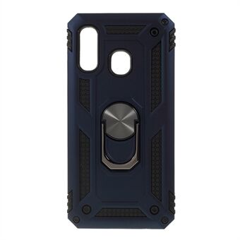 2 in 1 militaire anti-val roterende hoes voor Samsung Galaxy A40