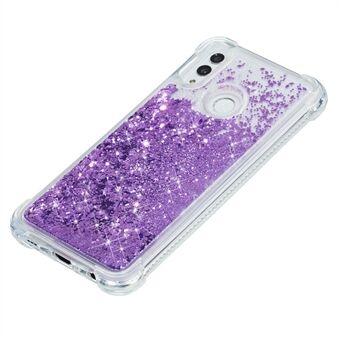 Glitterpoeder effen kleur drijfzand TPU-shell voor Samsung Galaxy A20e