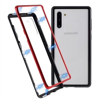 Magnetische Adsorptie Metaal + Gehard Glas Hybride Cover voor Samsung Galaxy Note 10/Note 10 5G