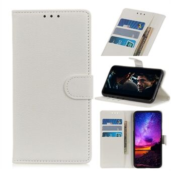 Classic Litchi-textuur PU-lederen portemonnee-telefoonhoesje voor Samsung Galaxy A51