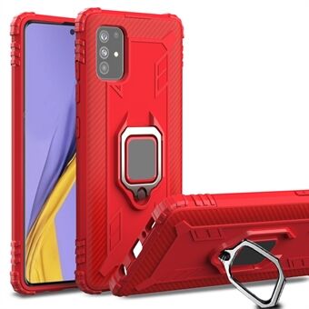 Ring Kickstand Shockproof TPU mobiele telefoon Cover voor Samsung Galaxy A51