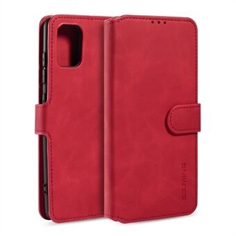 DG.MING Retro Style Wallet Leren Stand Shell Case voor Samsung Galaxy A51