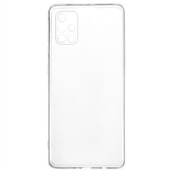 HD Clear Mobiele Telefoon Case voor Samsung Galaxy A71 4G SM-A715, 1.5mm Verdikte Telefoon Cover Flexibele TPU Telefoon Back Shell