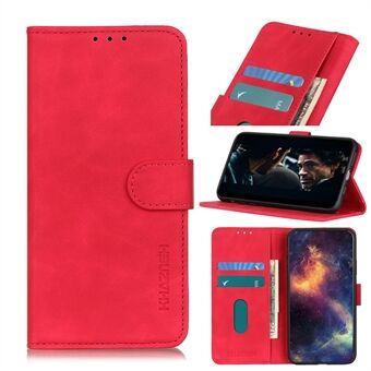 KHAZNEH Retro lederen telefoonhoesje met portemonnee voor Samsung Galaxy S20 Plus