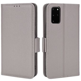 Voor Samsung Galaxy S20 Plus 4G/5G Litchi Textuur Portemonnee Stand Telefoon Case Magnetisch Slot Anti- Stand Lederen Cover: